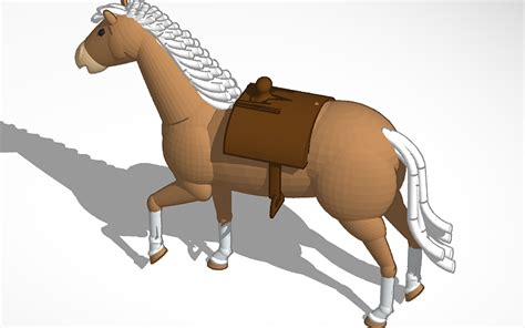 horse tinkercad|how to tack up western.